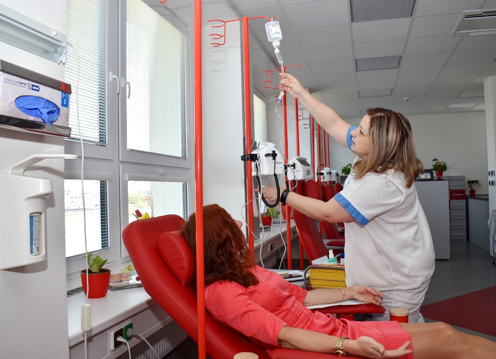 Nový Infuzní stacionář v Městské nemocnici Ostrava. Foto: René Stejskal Nový Infuzní stacionář v Městské nemocnici Ostrava. Foto: René Stejskal